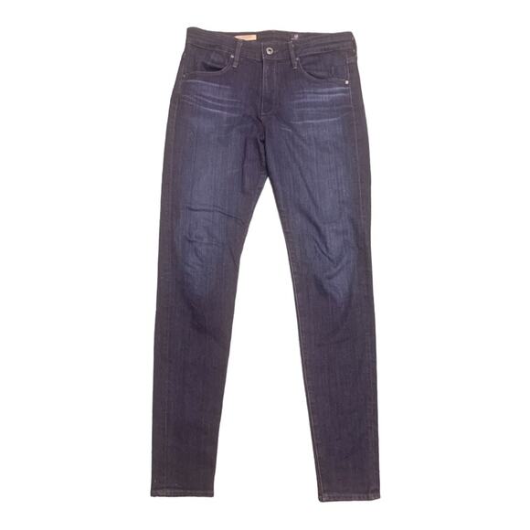 Adriano Goldschmied Farrah Highrise Skinny Dark Wash Stretch sz 30 - Picture 1 of 9